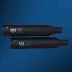 Colt terminal de escape – Negro 100 mm