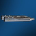 Colt terminal de escape – Negro 100 mm