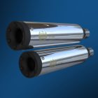 Colt terminal de escape – Negro 84 mm