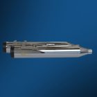 Radius terminal de escape – Negro 84 mm