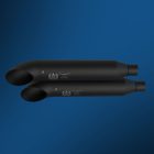 Turn Out Auspuff-Endkappe – Schwarz 100 mm