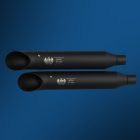 Turn Out Auspuff-Endkappe – Schwarz 100 mm