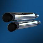 Turn Out Auspuff-Endkappe – Schwarz 100 mm