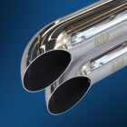 Turn Out Auspuff-Endkappe – Poliert 100 mm