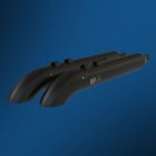 Turn Out terminal de escape – Negro 84 mm