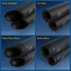 Dyna 2010–2017 Premium Auspuff für Harley-Davidson – Schwarz – FB