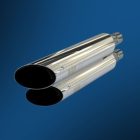 Dyna 2010-2017 Premium Auspuff für Harley-Davidson - Poliert - FB