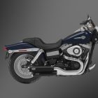 Dyna 2008-2017 Rock Auspuff für Harley-Davidson - Schwarz - FB