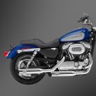 Sportster (883) from 2014 Rock exhaust for Harley-Davidson - Polished